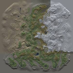 Thumbnail Rust Map: Procedural Map, Size: 4250, Seed: 9234775, 16 Monuments