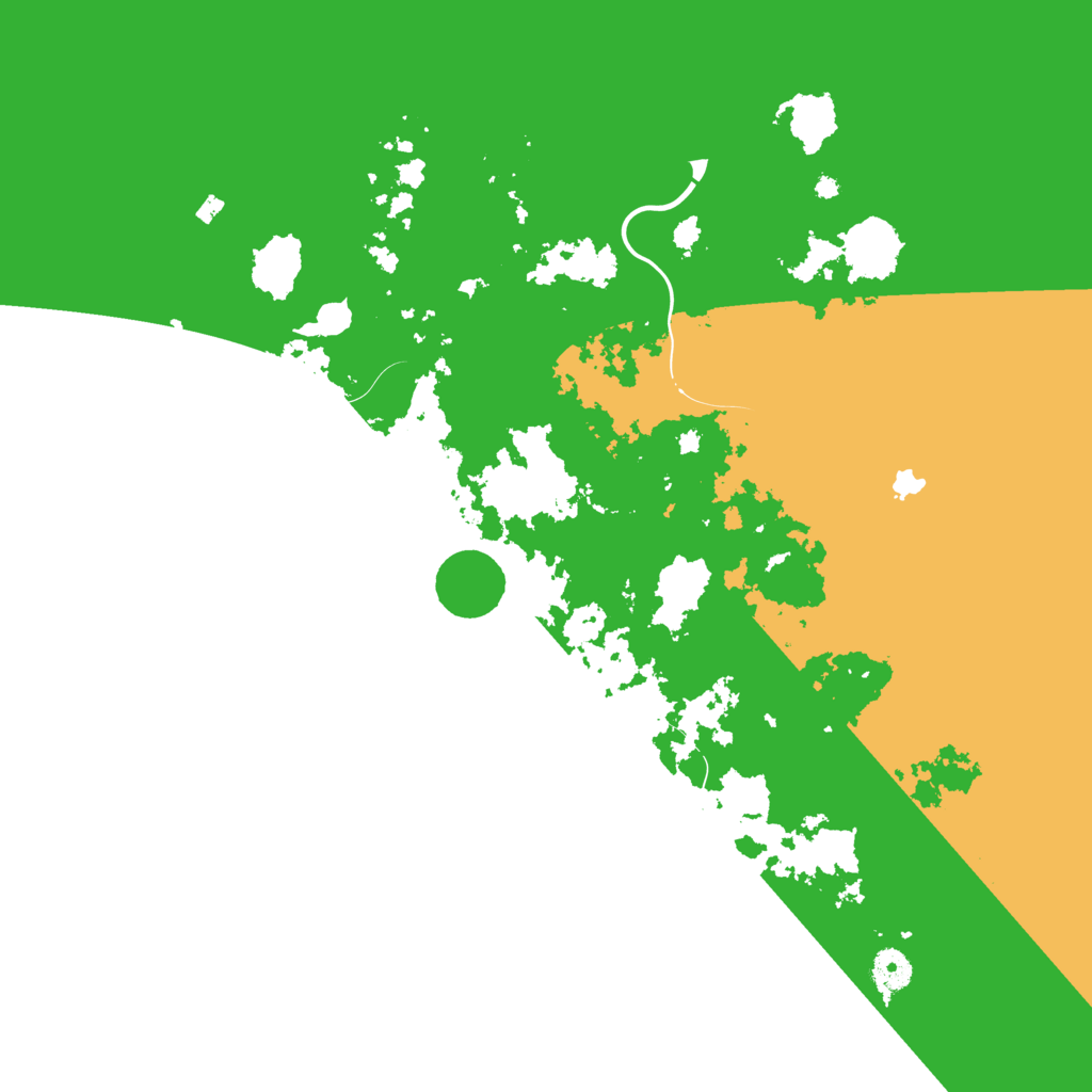 Biome Rust Map: Procedural Map, Size: 4250, Seed: 1289663945