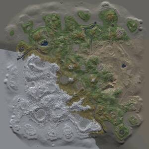 Thumbnail Rust Map: Procedural Map, Size: 4250, Seed: 1289663945, 17 Monuments