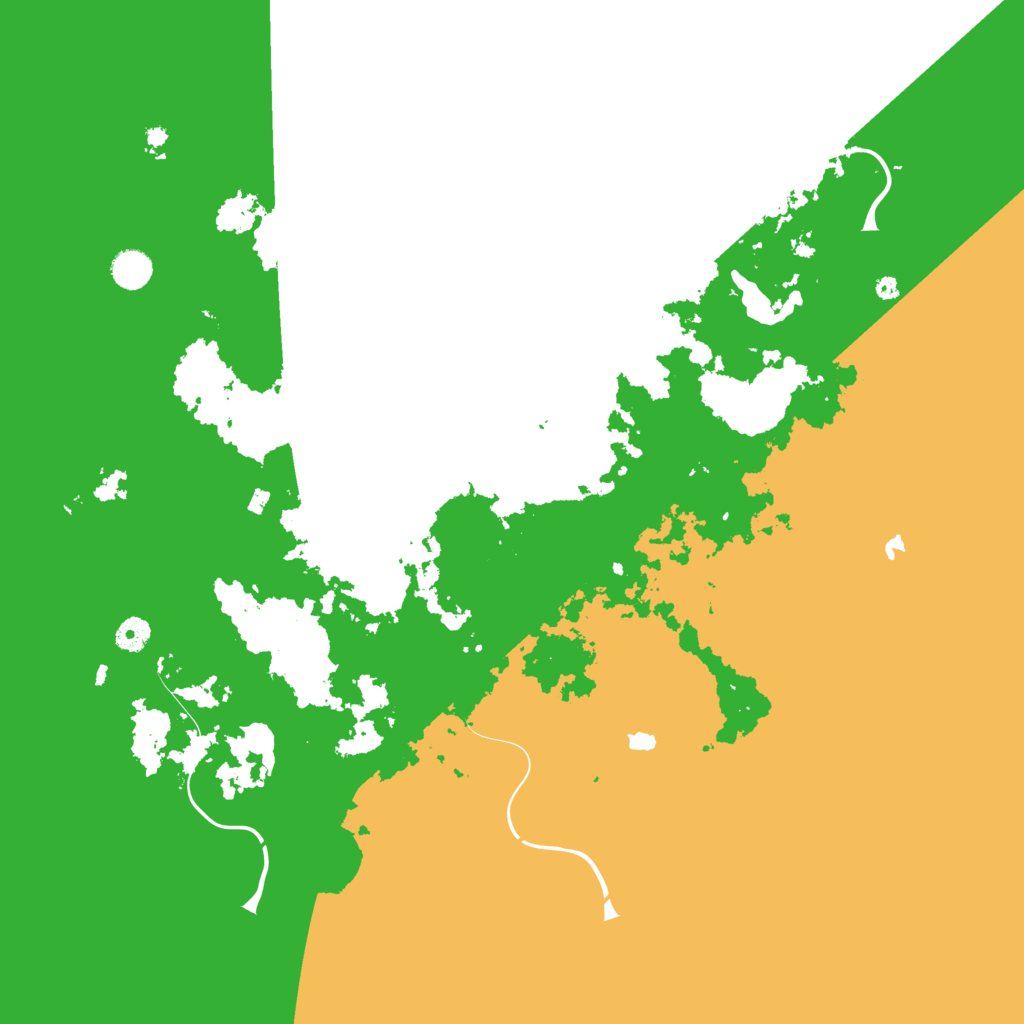 Biome Rust Map: Procedural Map, Size: 4500, Seed: 58540024