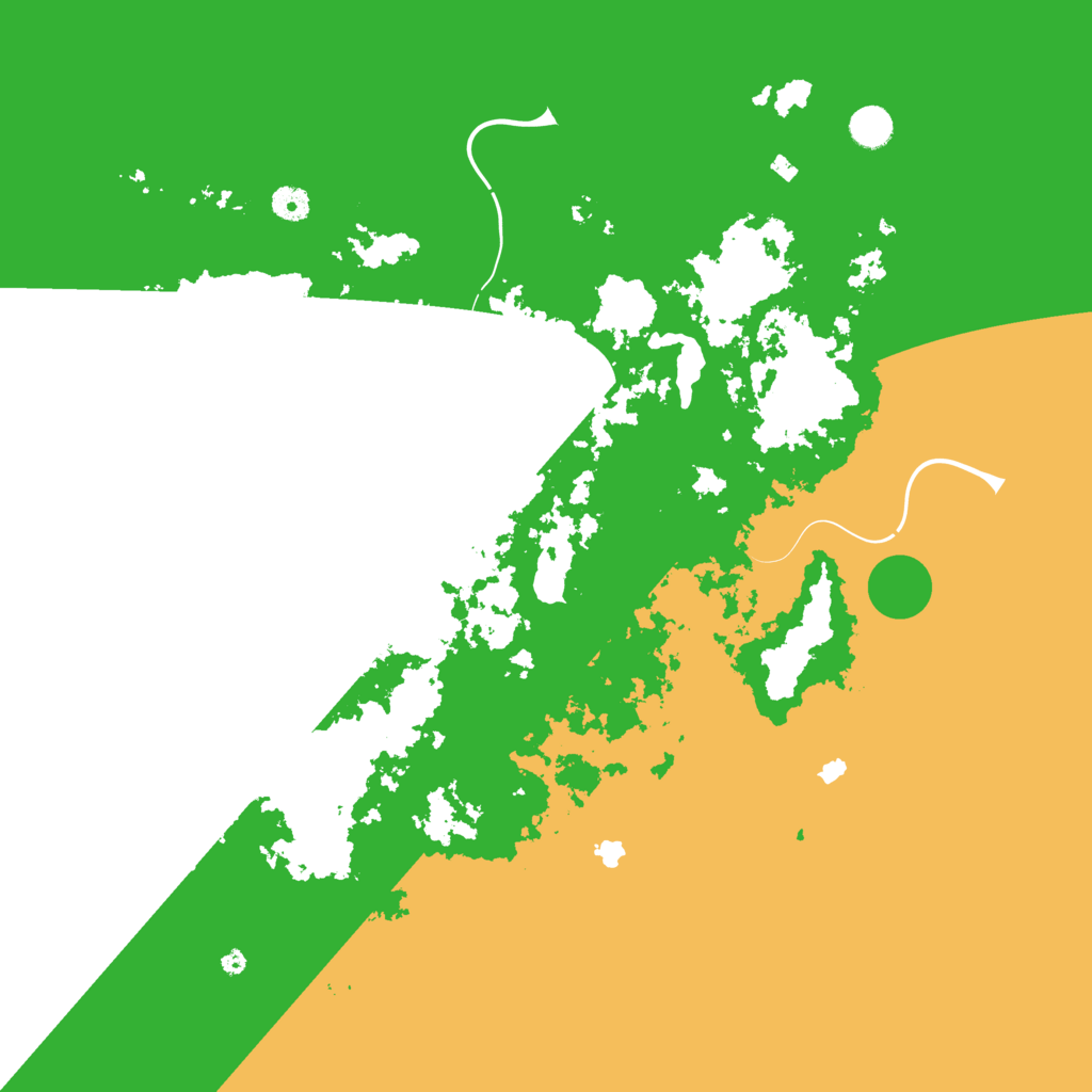 Biome Rust Map: Procedural Map, Size: 4500, Seed: 1296549121