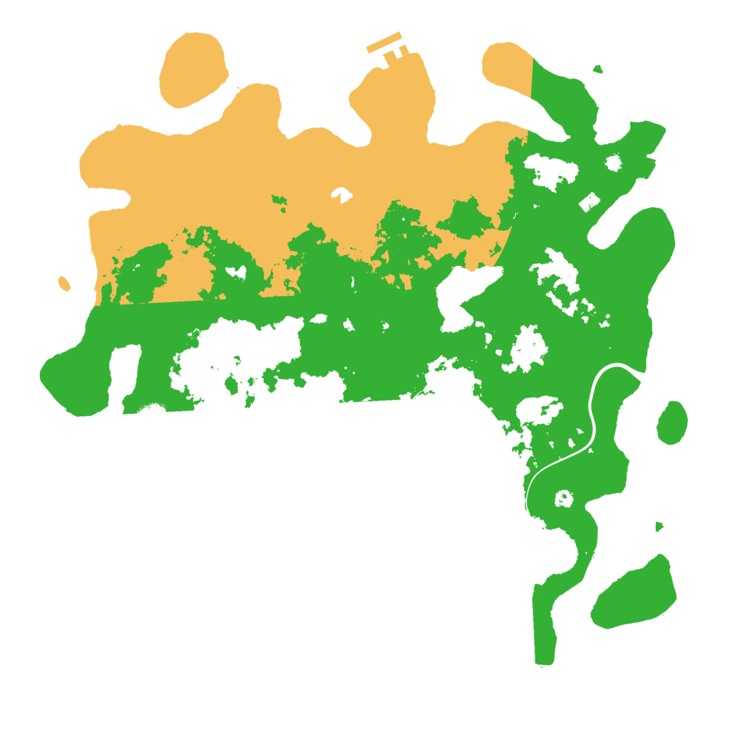Biome Rust Map: Procedural Map, Size: 4000, Seed: 2061857850