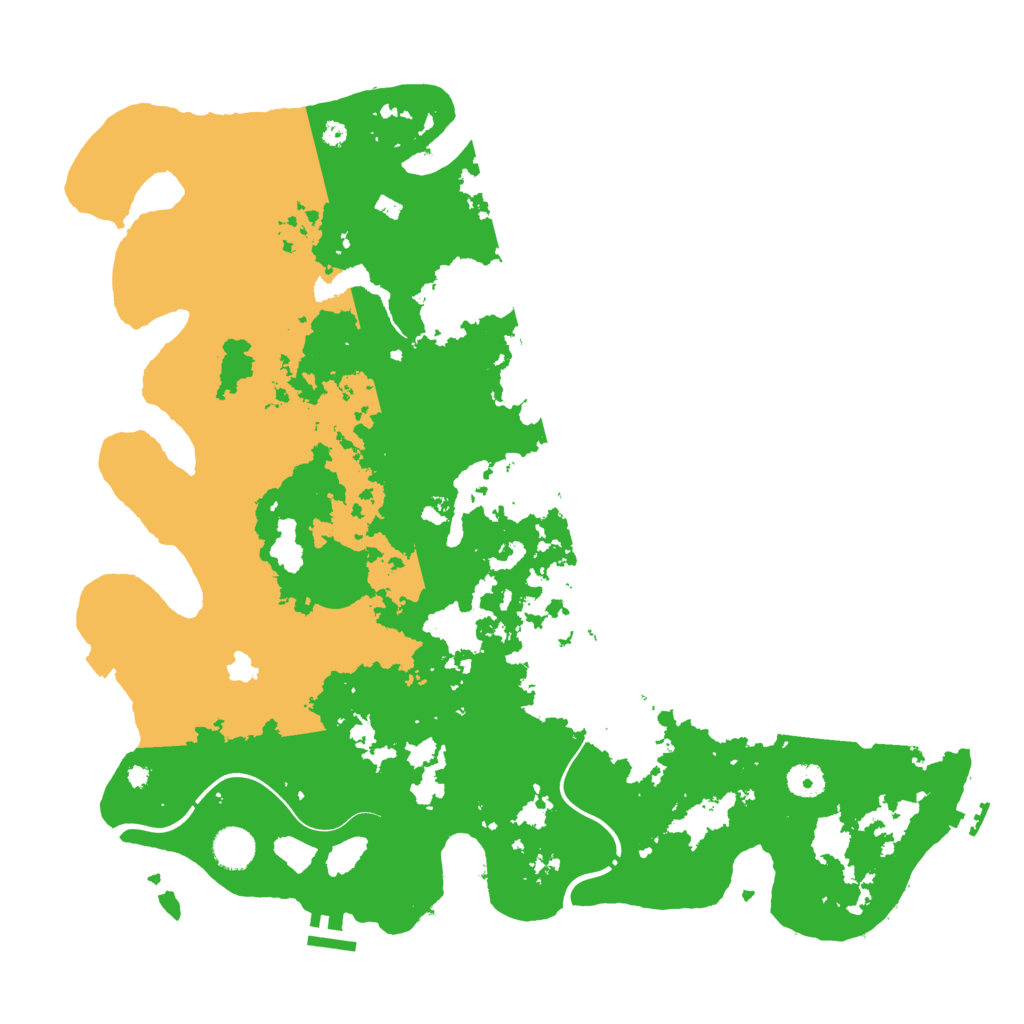 Biome Rust Map: Procedural Map, Size: 4250, Seed: 226703617
