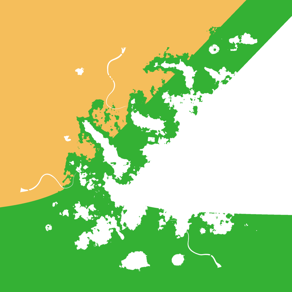 Biome Rust Map: Procedural Map, Size: 4500, Seed: 1190903512