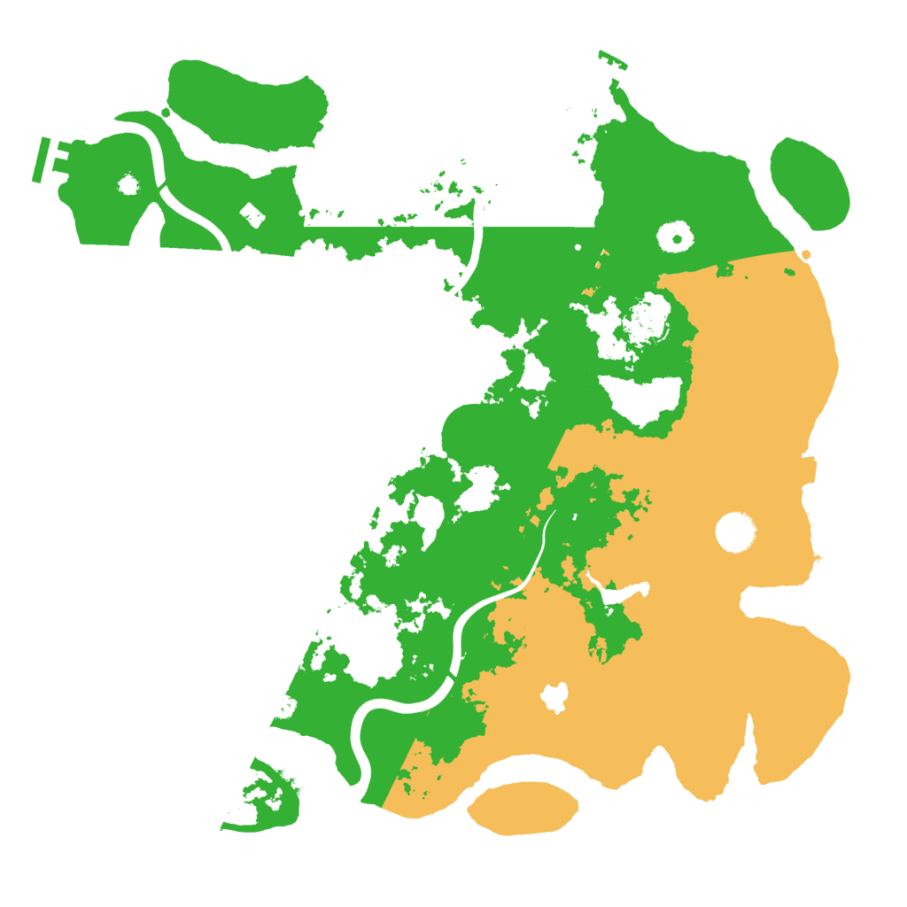 Biome Rust Map: Procedural Map, Size: 4000, Seed: 1932977880