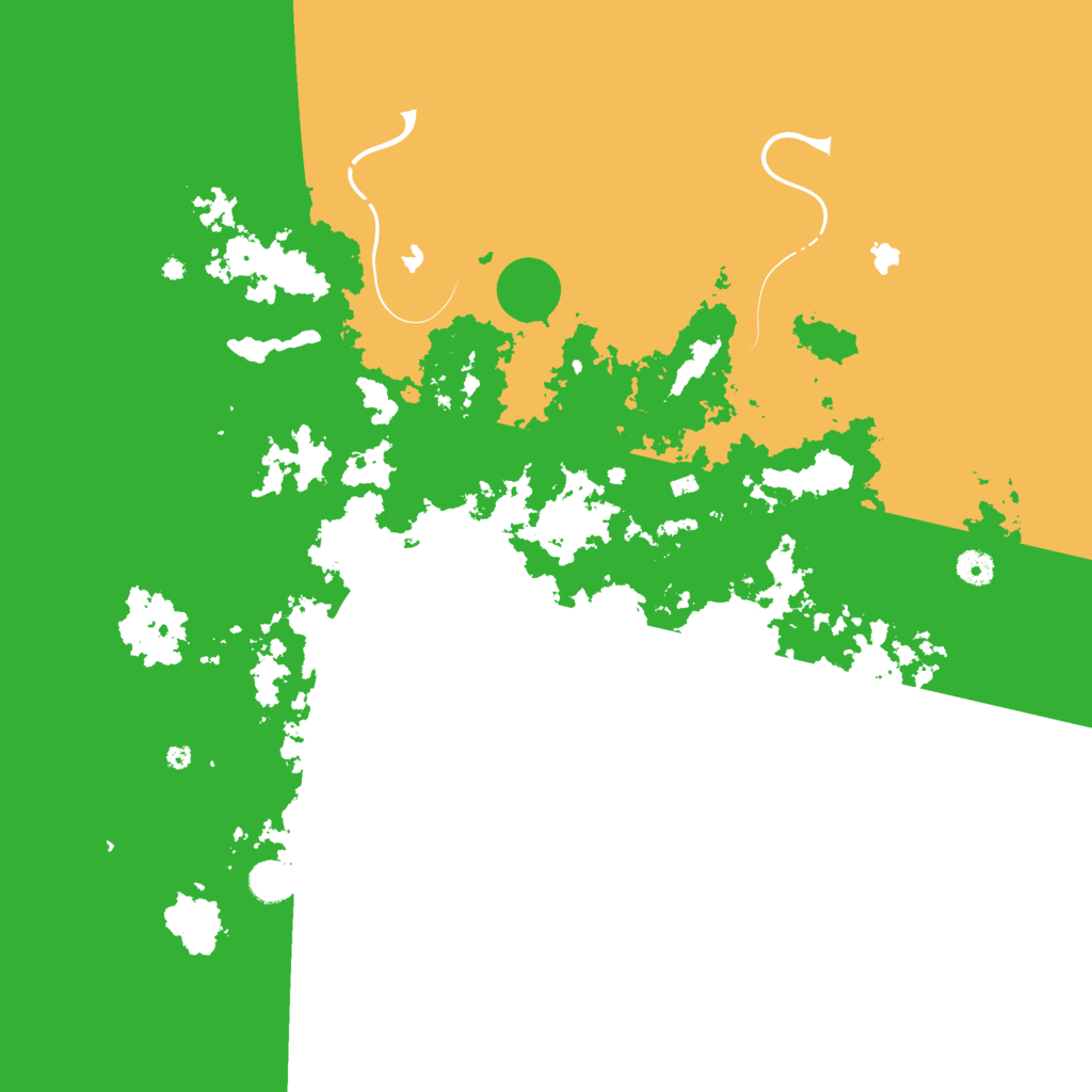 Biome Rust Map: Procedural Map, Size: 4500, Seed: 245631