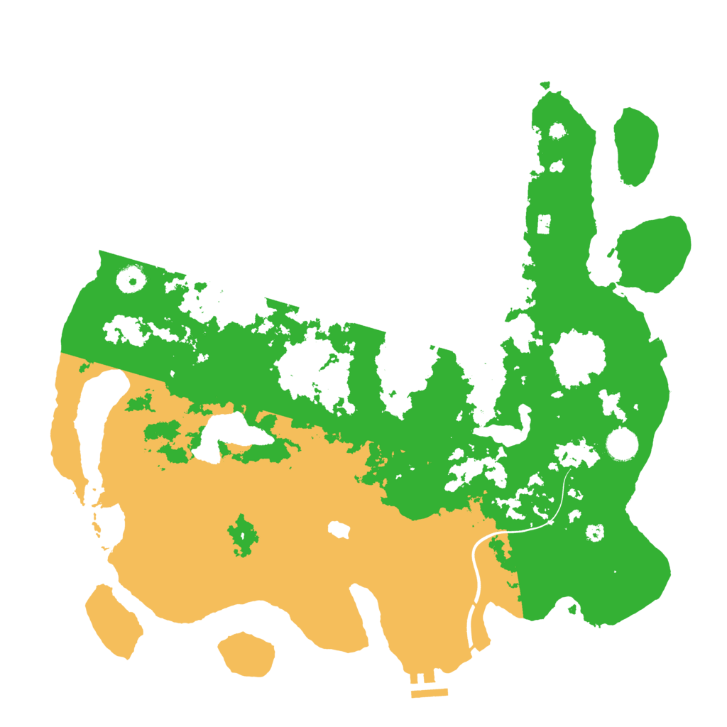 Biome Rust Map: Procedural Map, Size: 4000, Seed: 216260704