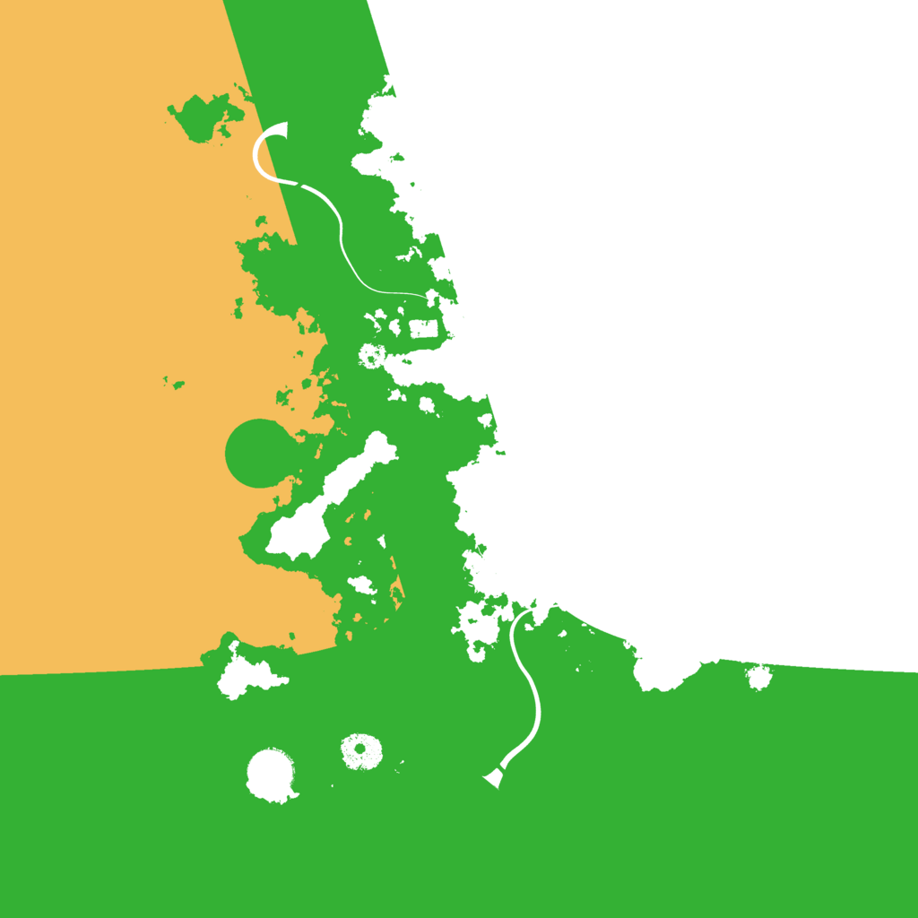 Biome Rust Map: Procedural Map, Size: 3500, Seed: 975959734