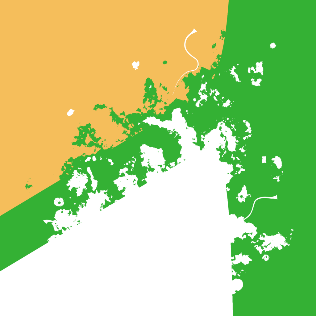 Biome Rust Map: Procedural Map, Size: 5000, Seed: 93357040