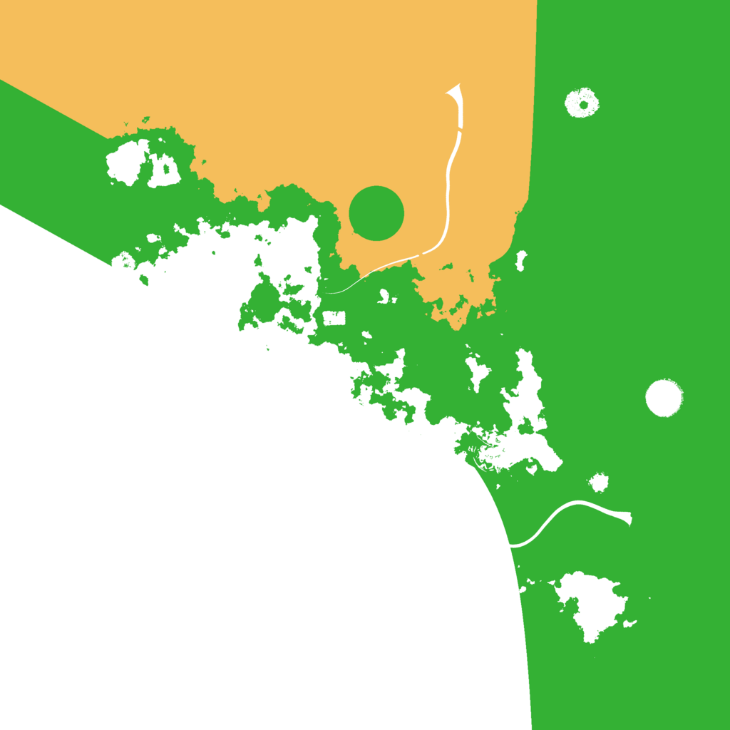 Biome Rust Map: Procedural Map, Size: 3500, Seed: 729945713