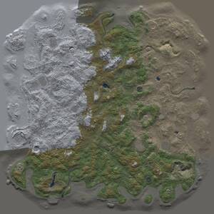 Thumbnail Rust Map: Procedural Map, Size: 6000, Seed: 958429909, 17 Monuments