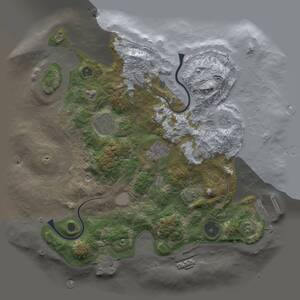 Thumbnail Rust Map: Procedural Map, Size: 3000, Seed: 8962103, 8 Monuments