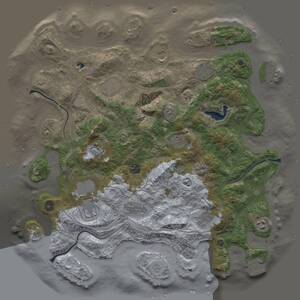 Thumbnail Rust Map: Procedural Map, Size: 4250, Seed: 1901139885, 17 Monuments