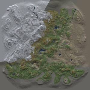 Thumbnail Rust Map: Procedural Map, Size: 4500, Seed: 458360359, 16 Monuments