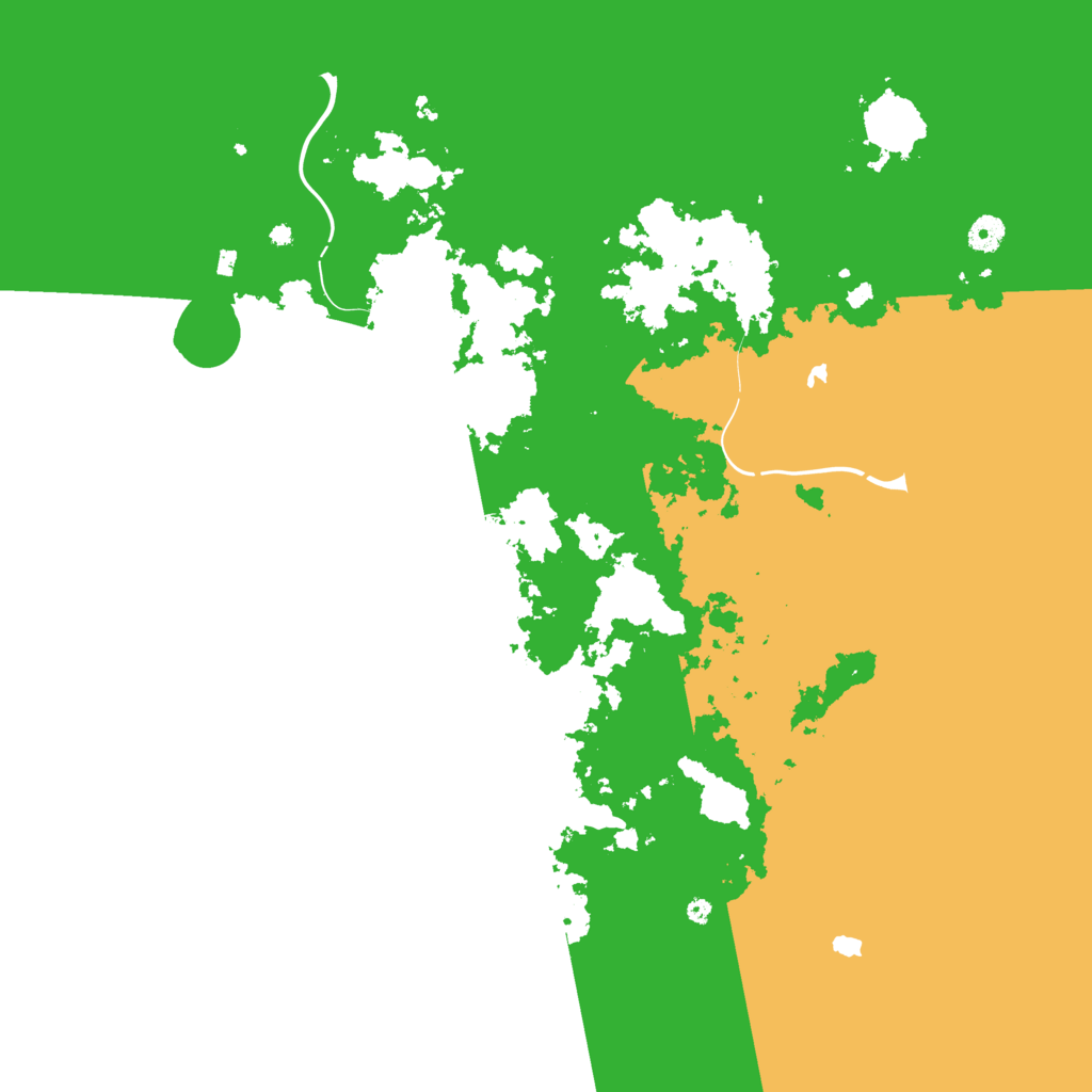 Biome Rust Map: Procedural Map, Size: 4500, Seed: 2128283527