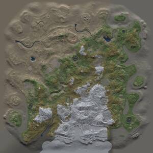 Thumbnail Rust Map: Procedural Map, Size: 4250, Seed: 1258484115, 16 Monuments