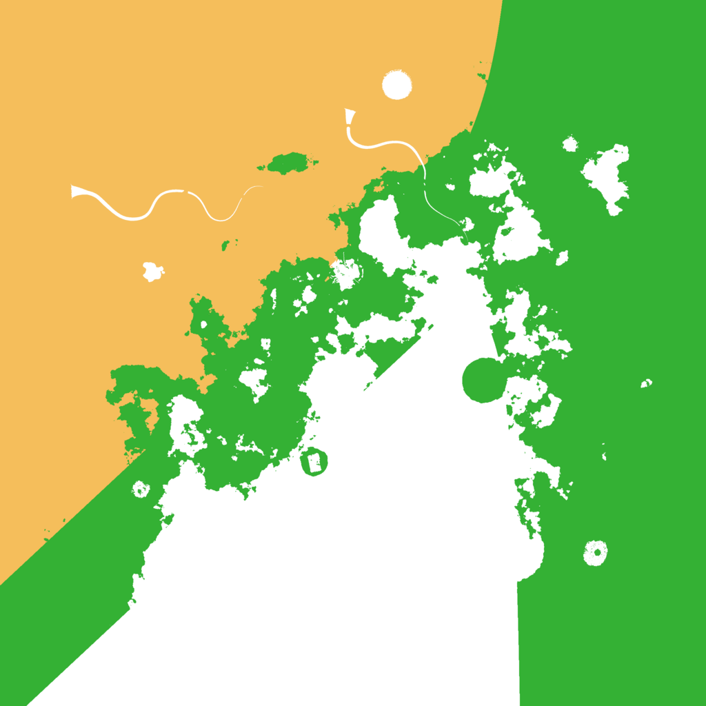 Biome Rust Map: Procedural Map, Size: 4250, Seed: 1258484115