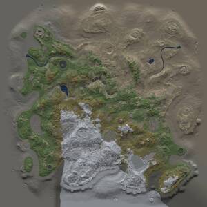 Thumbnail Rust Map: Procedural Map, Size: 4000, Seed: 2020338154, 13 Monuments