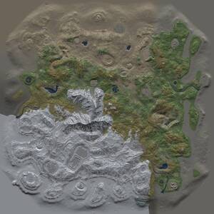 Thumbnail Rust Map: Procedural Map, Size: 5120, Seed: 17980000, 17 Monuments