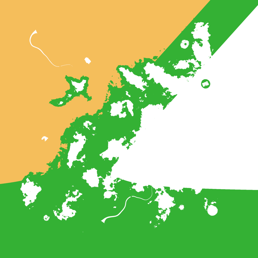 Biome Rust Map: Procedural Map, Size: 4500, Seed: 9682332