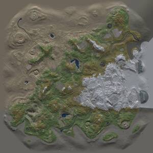 Thumbnail Rust Map: Procedural Map, Size: 4500, Seed: 9682332, 16 Monuments