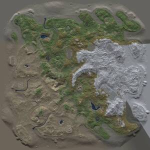 Thumbnail Rust Map: Procedural Map, Size: 4750, Seed: 3563457, 17 Monuments