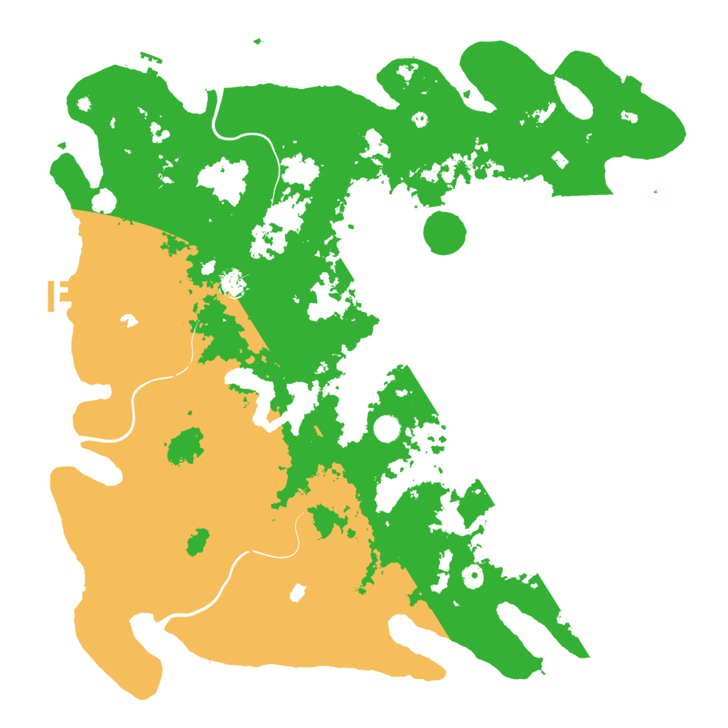 Biome Rust Map: Procedural Map, Size: 4750, Seed: 3563457