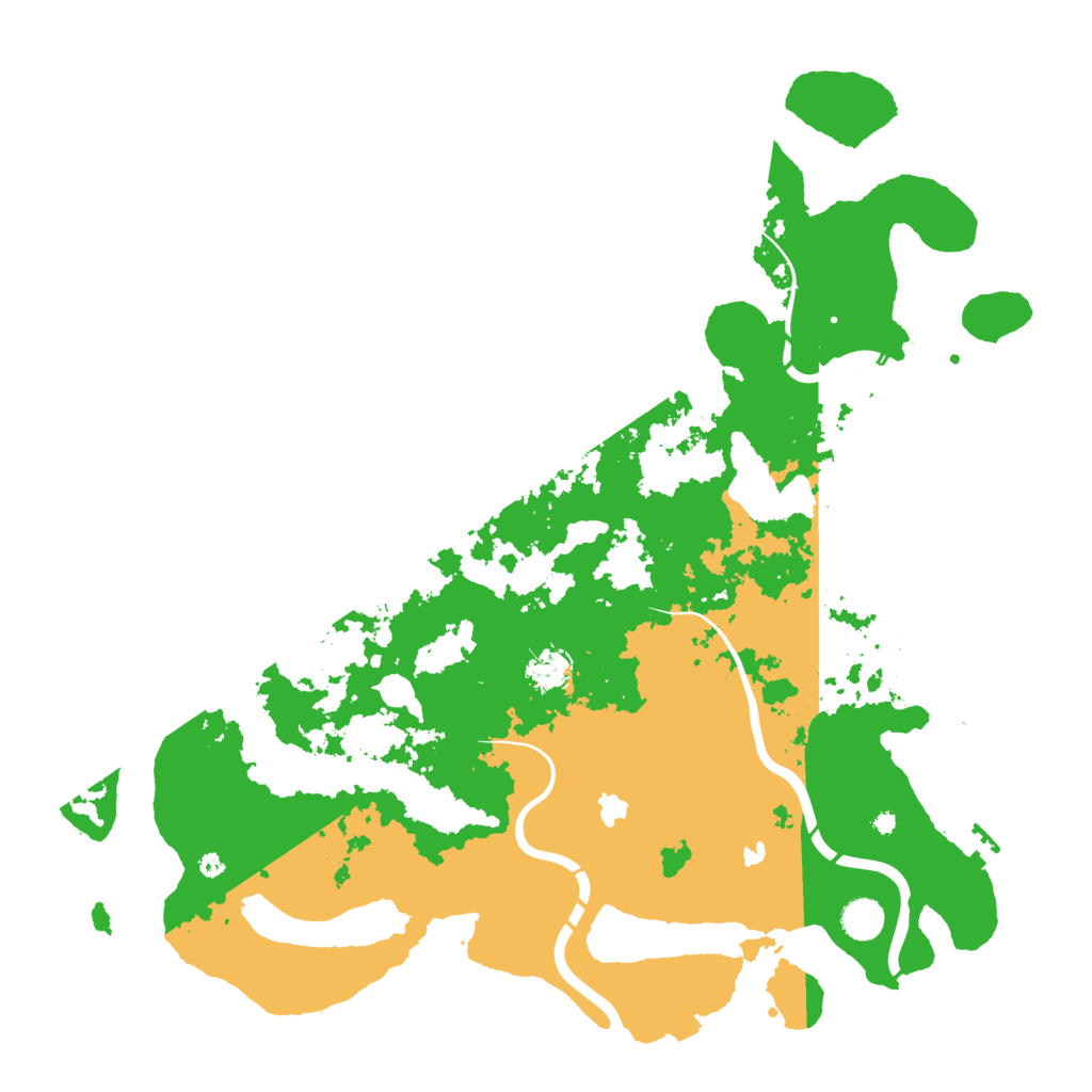 Biome Rust Map: Procedural Map, Size: 4500, Seed: 112263