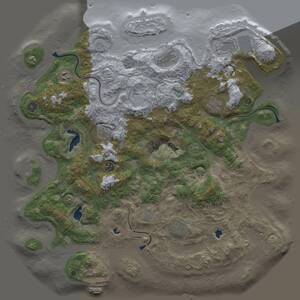 Thumbnail Rust Map: Procedural Map, Size: 4500, Seed: 1371967426, 15 Monuments