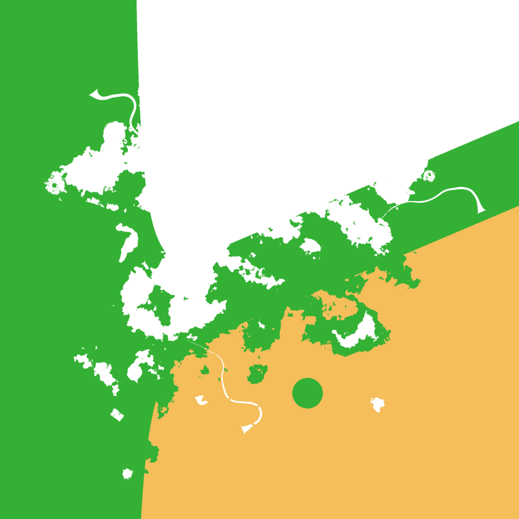 Biome Rust Map: Procedural Map, Size: 4500, Seed: 1371967426