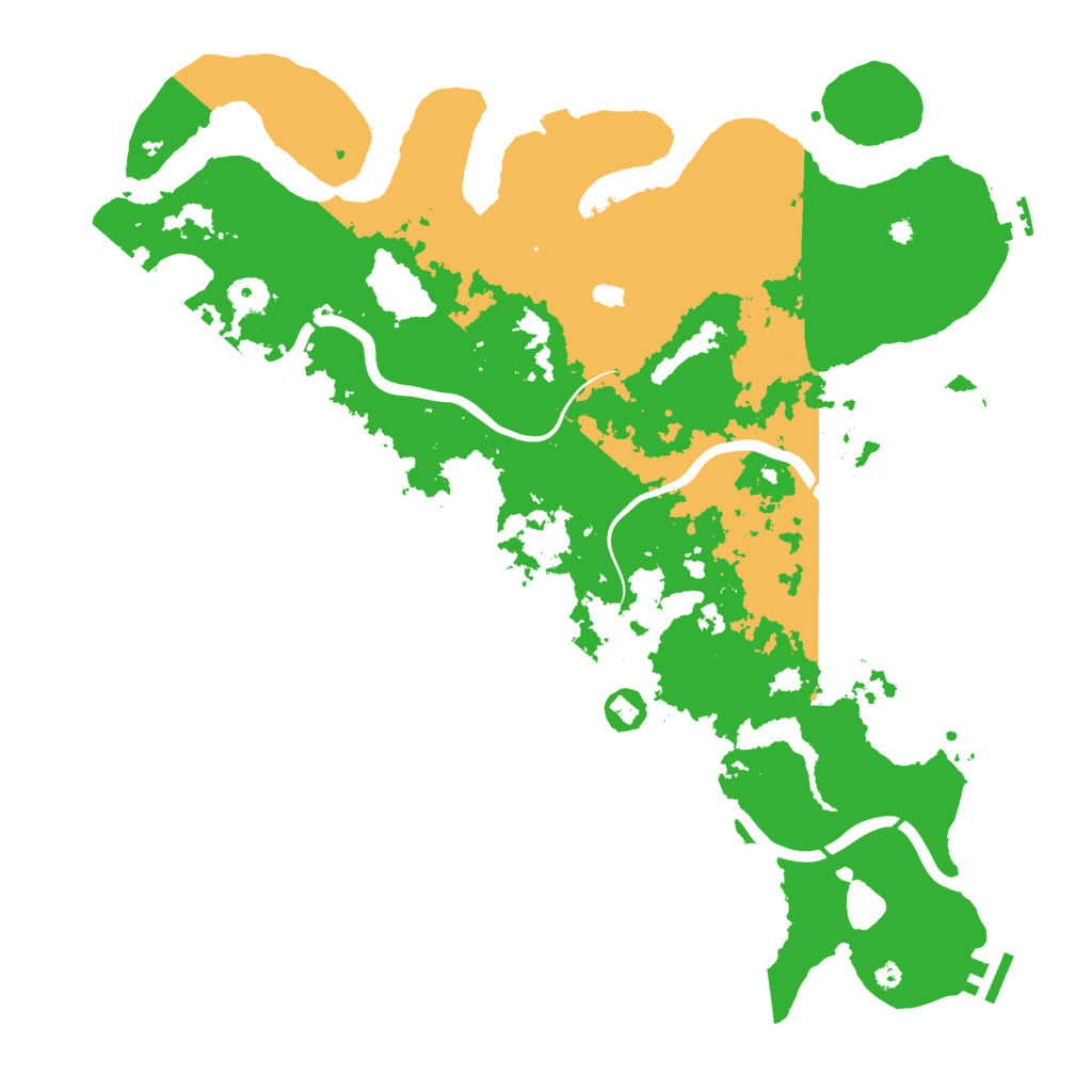 Biome Rust Map: Procedural Map, Size: 4253, Seed: 1011419866