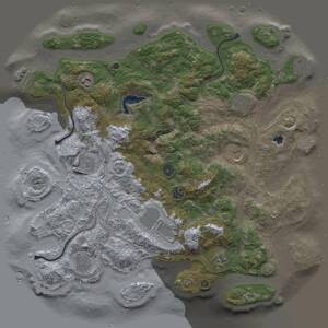 Thumbnail Rust Map: Procedural Map, Size: 4250, Seed: 1165730130, 15 Monuments