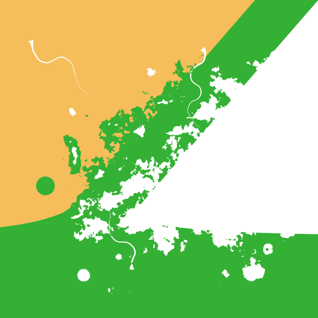 Biome Rust Map: Procedural Map, Size: 4500, Seed: 508505197