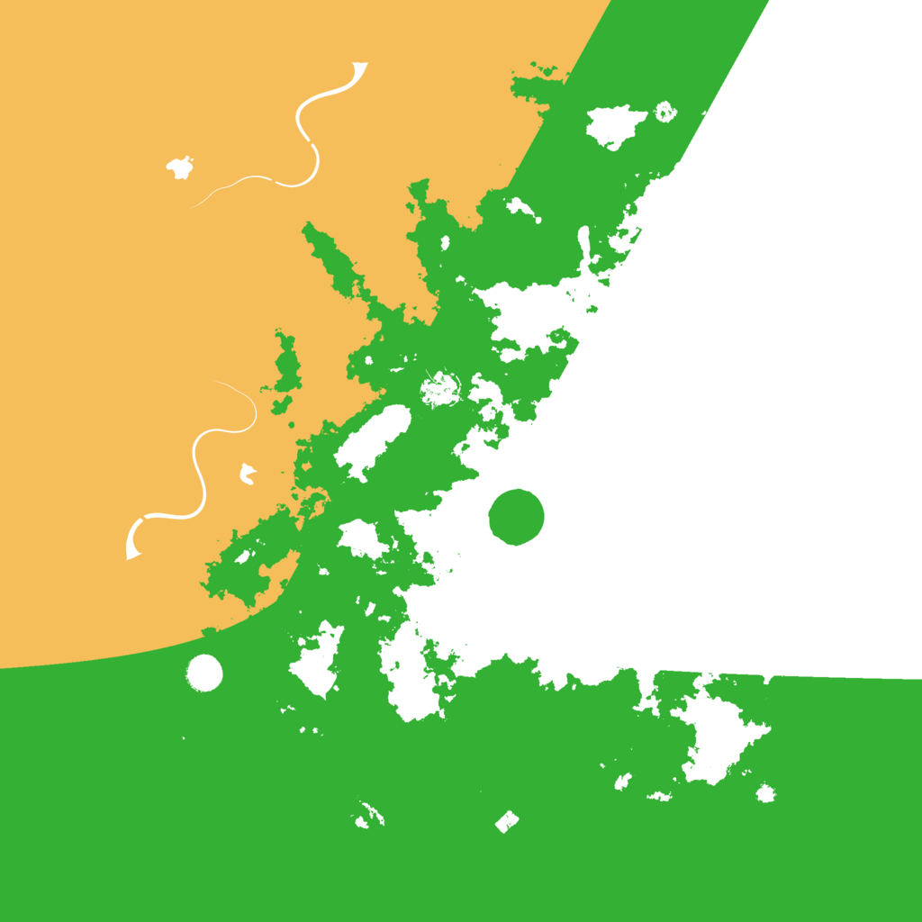 Biome Rust Map: Procedural Map, Size: 4500, Seed: 10791212