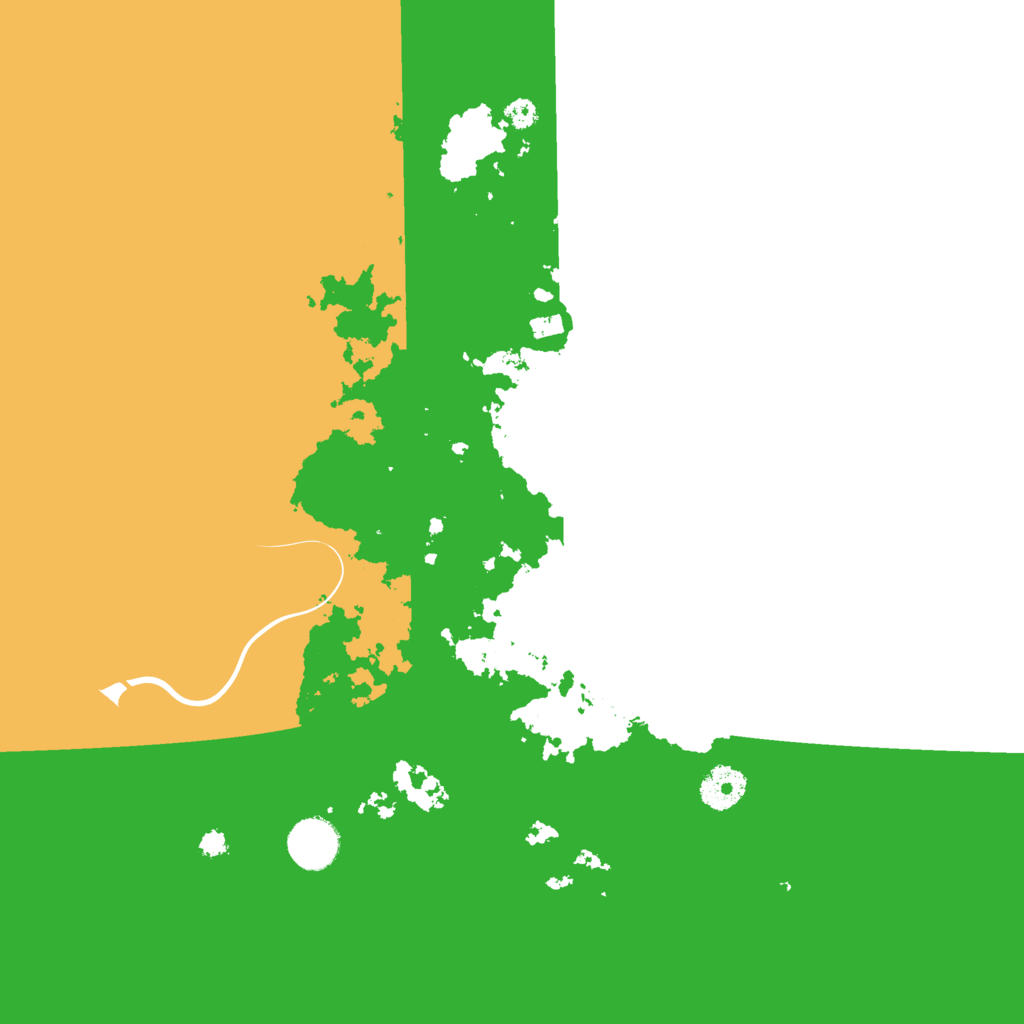 Biome Rust Map: Procedural Map, Size: 3500, Seed: 79083730