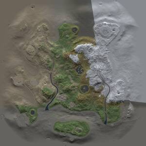 Thumbnail Rust Map: Procedural Map, Size: 2800, Seed: 241003, 8 Monuments