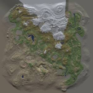 Thumbnail Rust Map: Procedural Map, Size: 4000, Seed: 481983, 15 Monuments