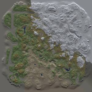 Thumbnail Rust Map: Procedural Map, Size: 5250, Seed: 333, 16 Monuments