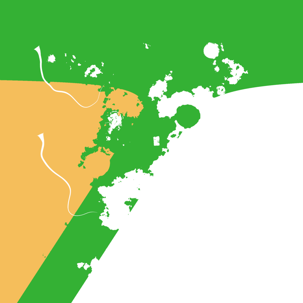 Biome Rust Map: Procedural Map, Size: 3500, Seed: 32523667