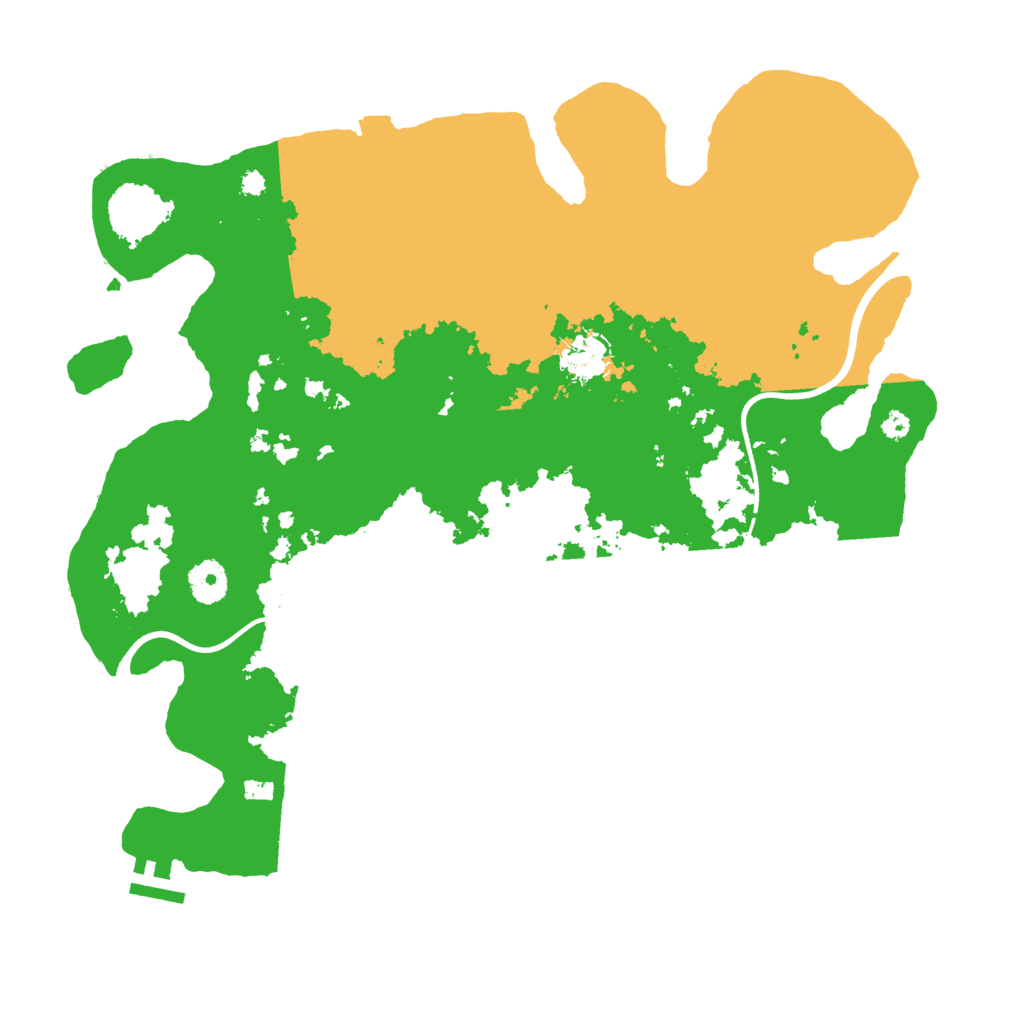 Biome Rust Map: Procedural Map, Size: 3750, Seed: 1558941704