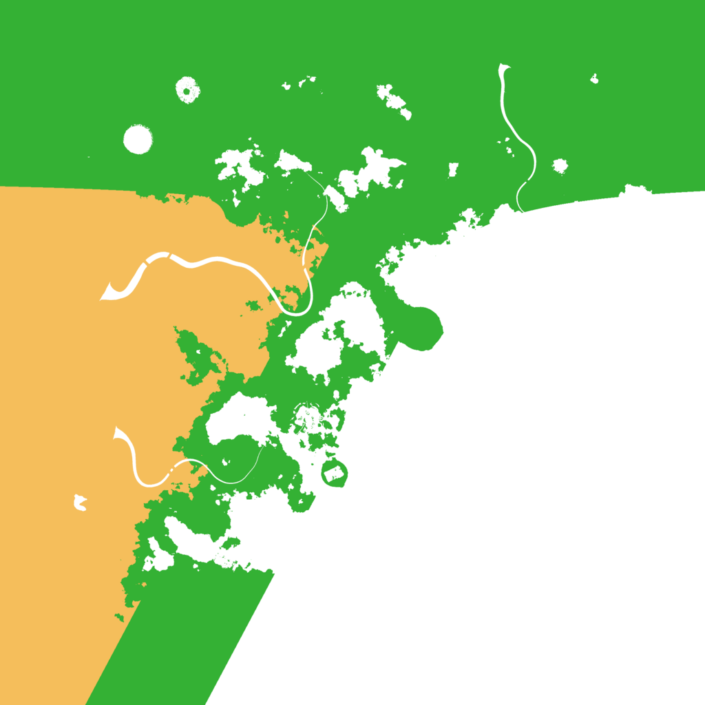 Biome Rust Map: Procedural Map, Size: 4301, Seed: 1783049229