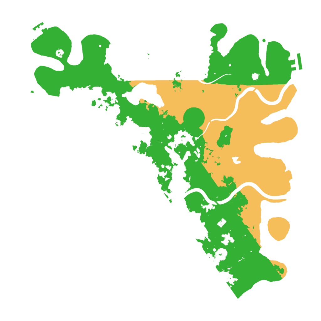 Biome Rust Map: Procedural Map, Size: 4000, Seed: 935502791