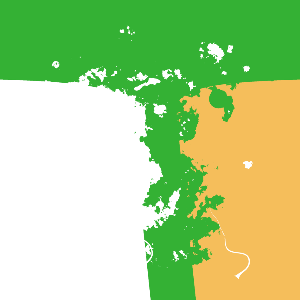 Biome Rust Map: Procedural Map, Size: 4250, Seed: 1986142550