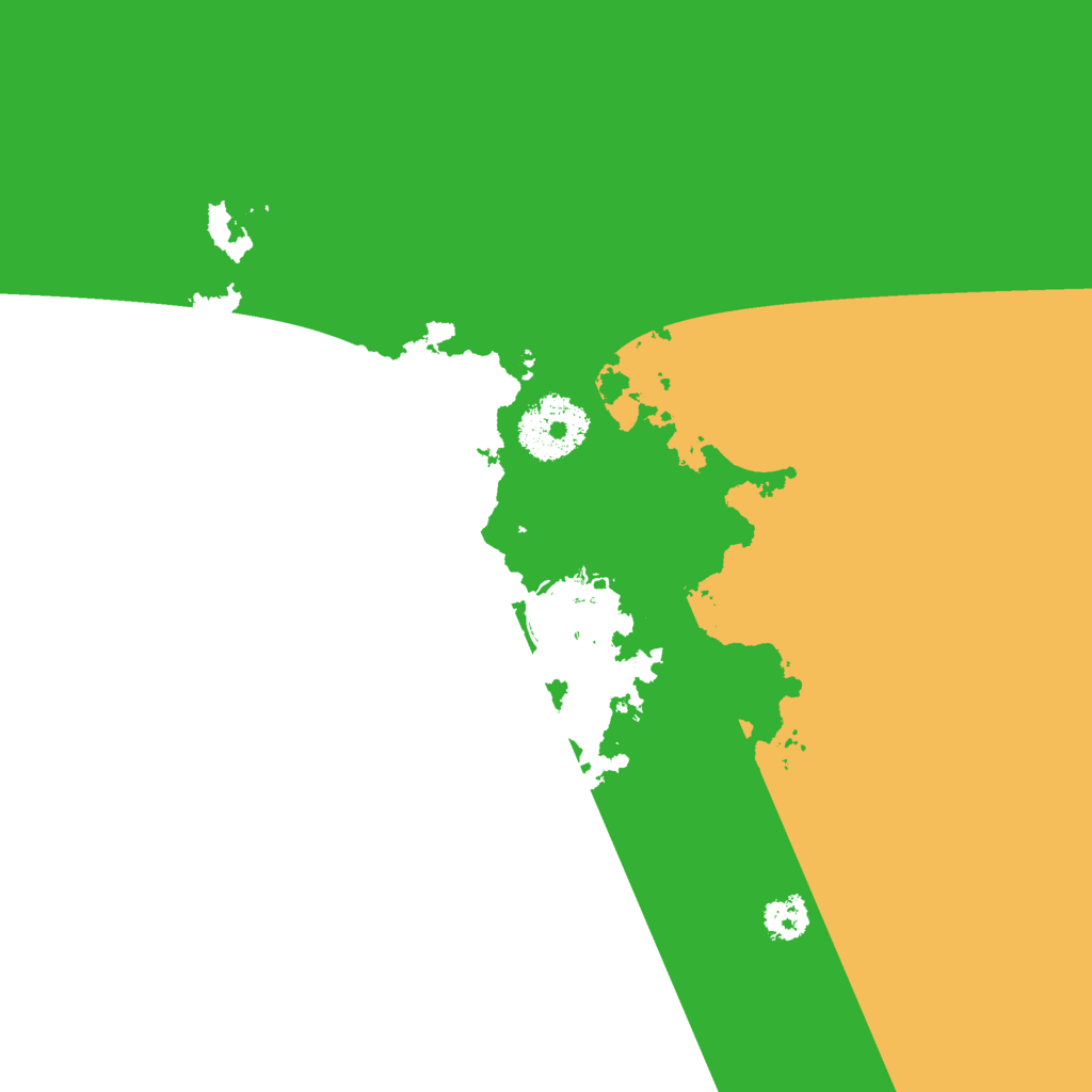 Biome Rust Map: Procedural Map, Size: 2500, Seed: 234234234