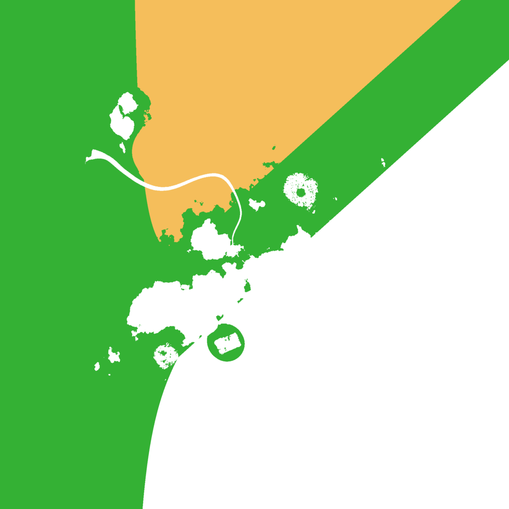 Biome Rust Map: Procedural Map, Size: 2300, Seed: 1058769173