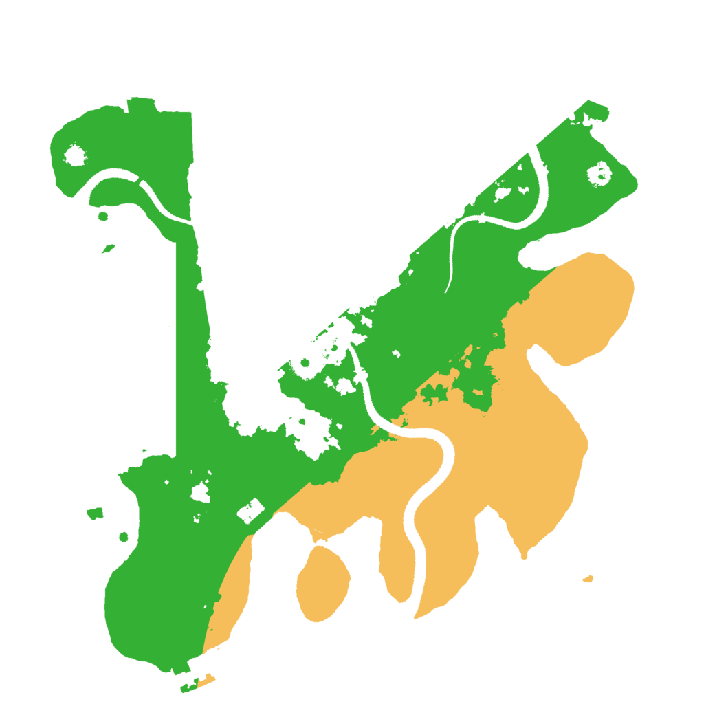 Biome Rust Map: Procedural Map, Size: 3000, Seed: 1770733294