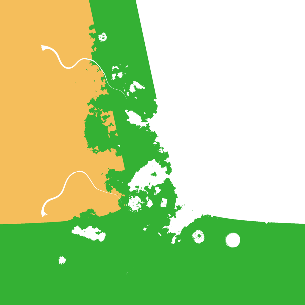 Biome Rust Map: Procedural Map, Size: 3700, Seed: 1403216551