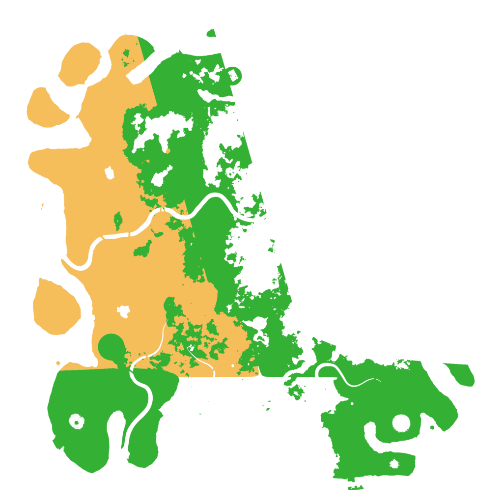 Biome Rust Map: Procedural Map, Size: 5000, Seed: 632089