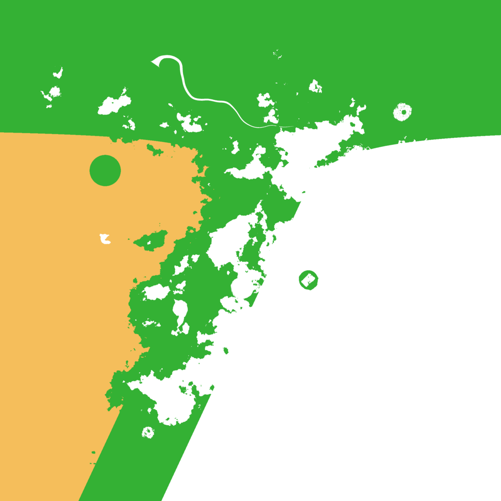 Biome Rust Map: Procedural Map, Size: 4253, Seed: 2099559415