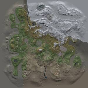 Thumbnail Rust Map: Procedural Map, Size: 3600, Seed: 10324, 13 Monuments